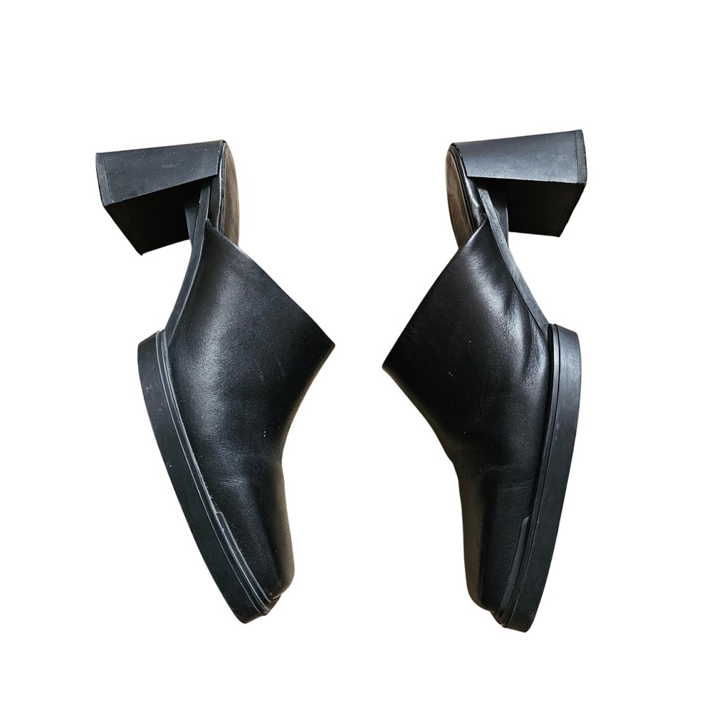 Vagabond Shoemakers Edwina Heeled Leather Mules Black Size EU41 US 11 - Picture 4 of 12